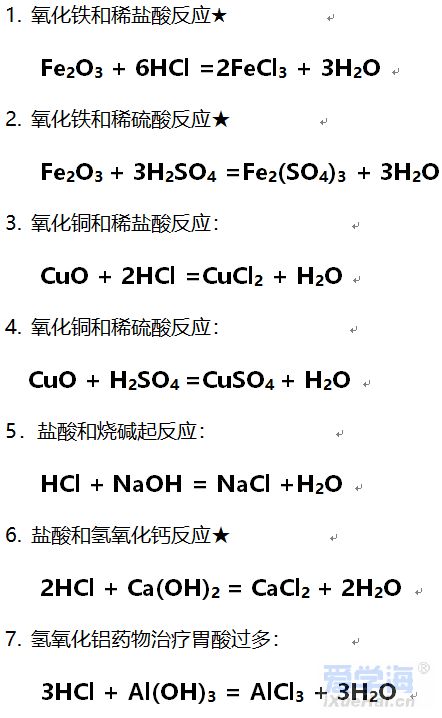 酸、碱、盐